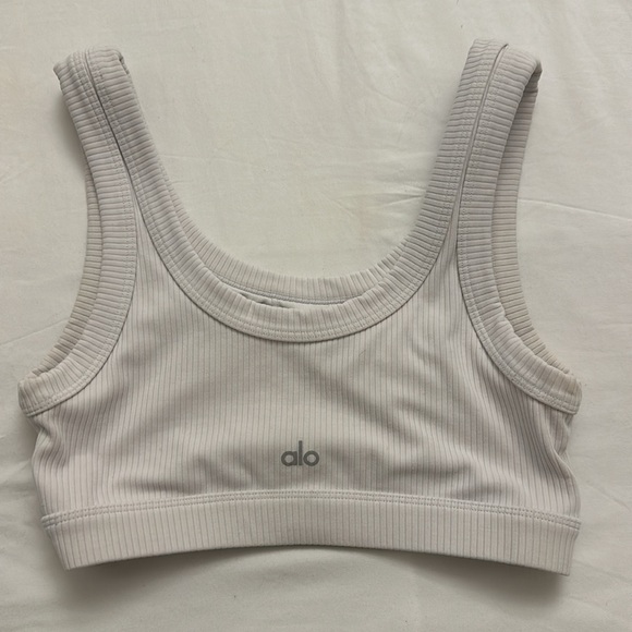 ALO WELLNESS SPORT BRA - White - small - Picture 4 of 4